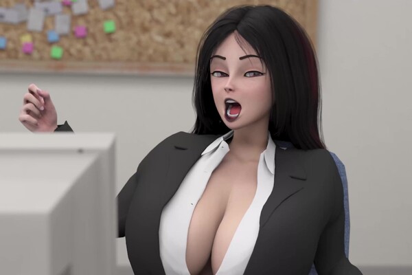 'Hentai'-Szene aus Getting Laid… Off (Adult Time) Szene 3