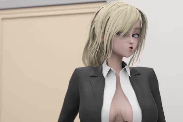 'Hentai'-Szene aus Getting Laid… Off (Adult Time) Szene 1