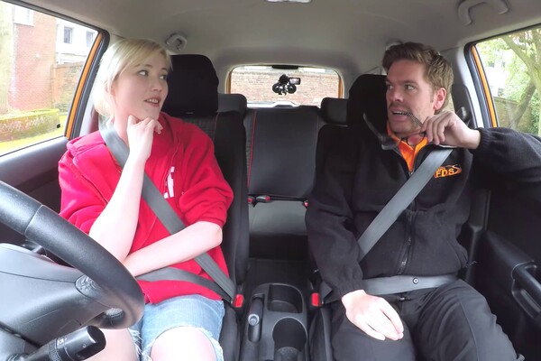 'Missionarsstellung'-Szene aus Misha Mayfair - Fake Driving School 14