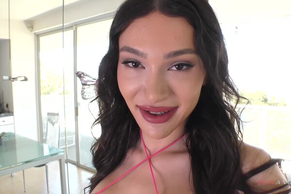 'Sex am Strand'-Szene aus Andylynn Payne & Emma Rosie - Trans-Active 32