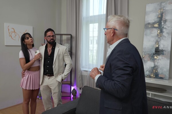 'Busenfick'-Szene aus Black Angel - Sexual Desires 2